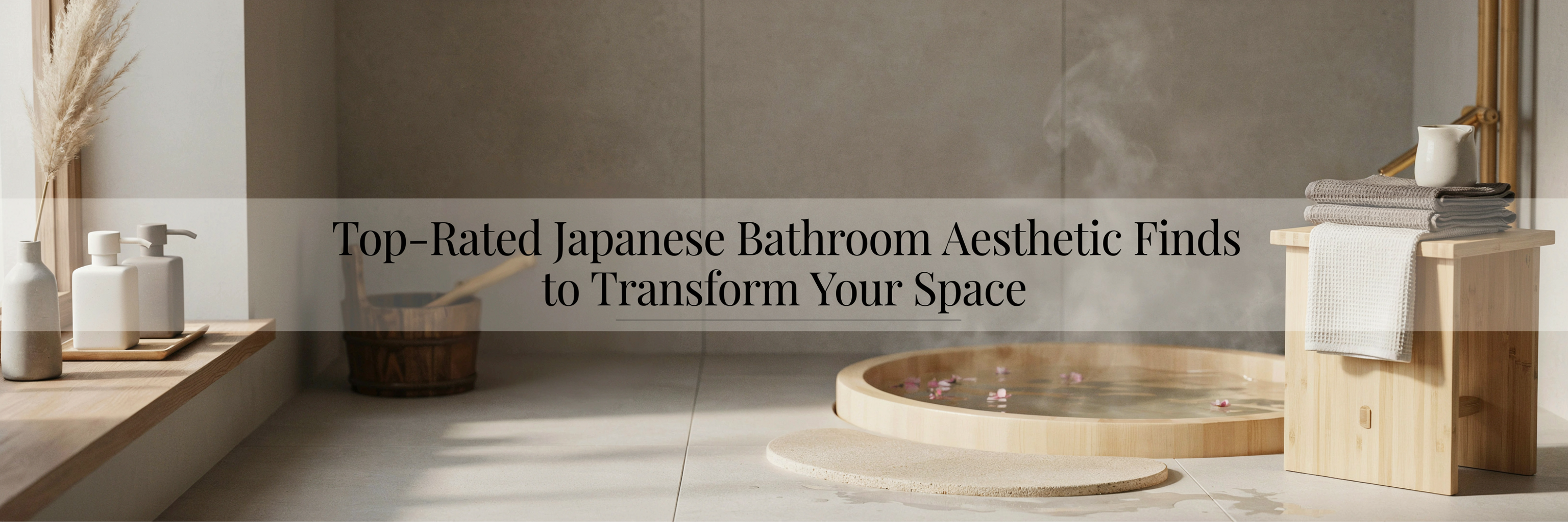Top-Rated Japanese Bathroom Aesthetic Finds to Transform Your Space