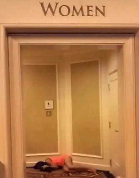 Sure, the Floor Is a Great Resting Spot