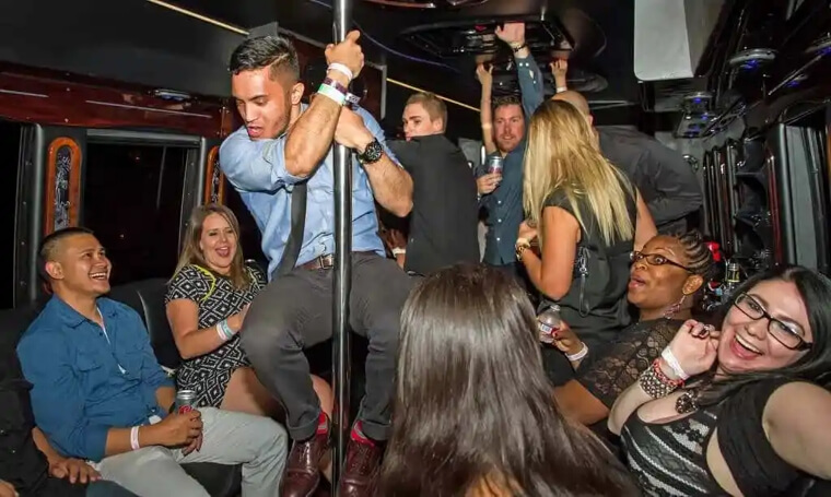 Pole Dancing With Co-Workers