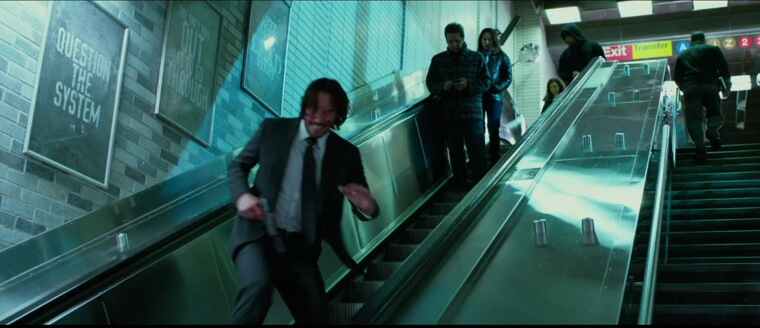 Keanu Reeves realizó la mayoría de sus acrobacias en John Wick: Capítulo 2