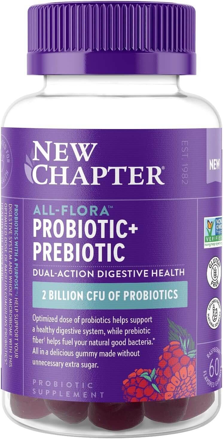 New Chapter Probiotic Gummies for Gut Health and Less Sugar - 17% Off!