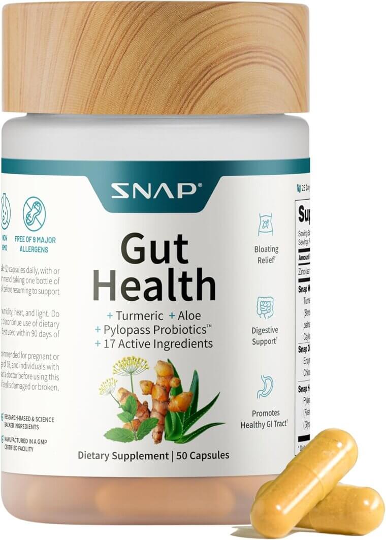 Snap Supplements Gut Health - Boost Your Wellness Naturally - Don’t Miss the 40% Discount!
