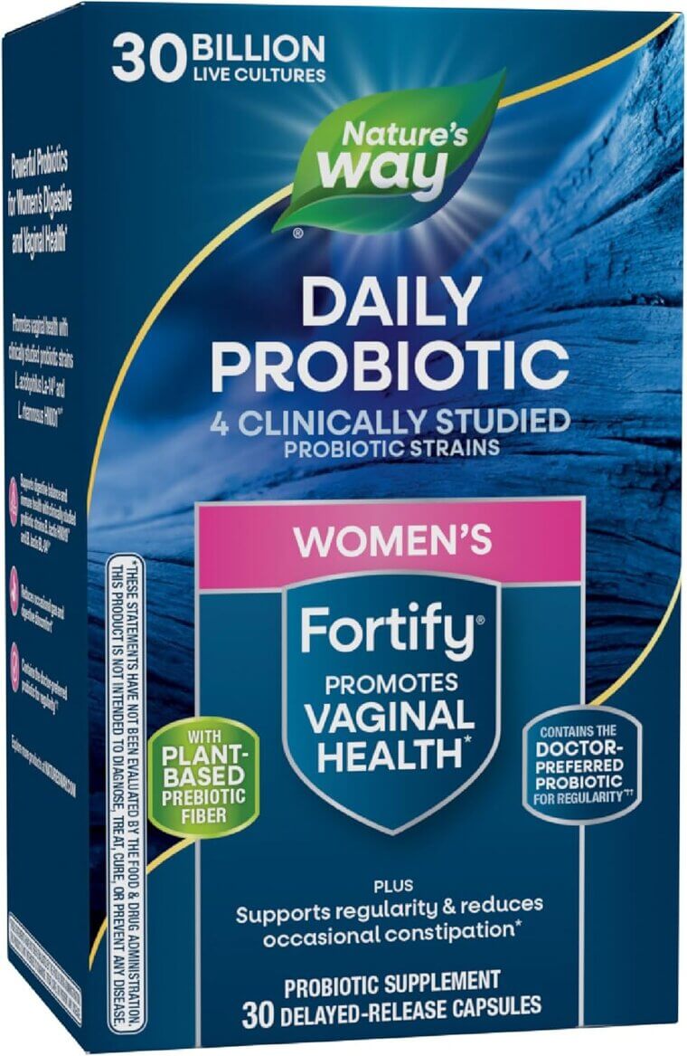 Fortify Women's Probiotic: 30 Billion Cultures for Your Health - 33% Off!