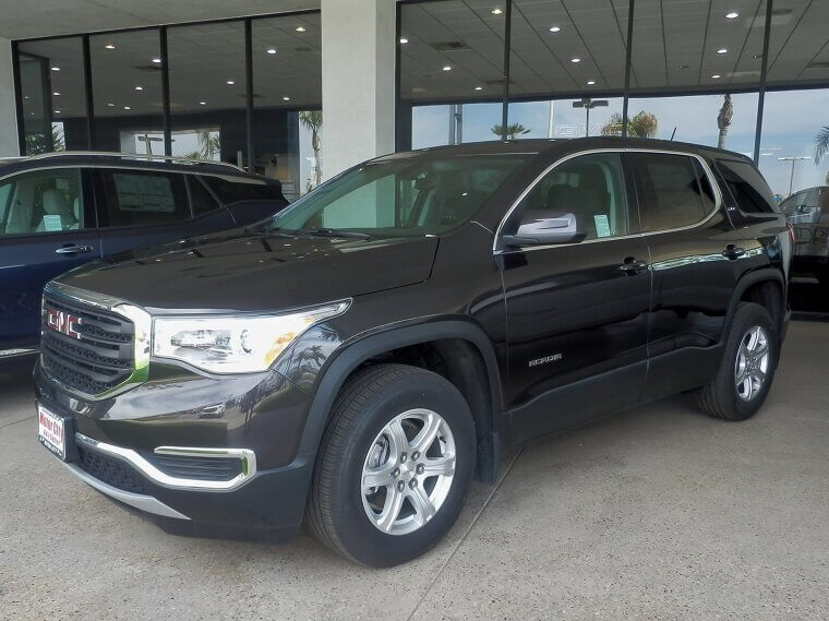 GMC Acadia: $43,700