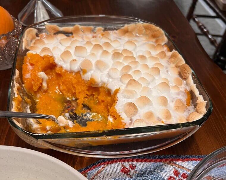 Sweet Potatoes With Marshmallows