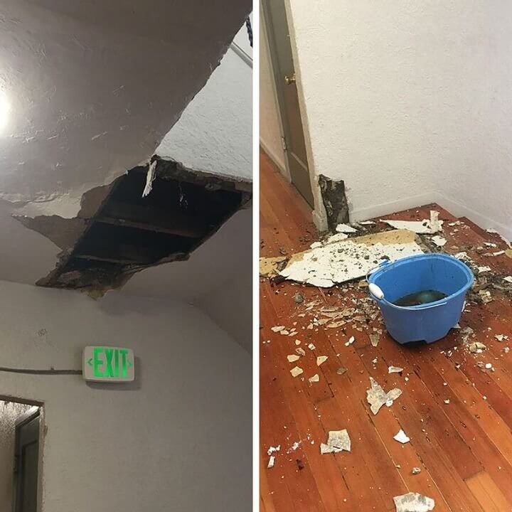 Water Damage Strikes Again