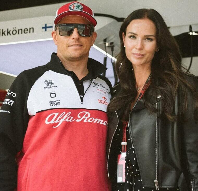 ミンツ・ヴィルタネン、キミ・ライコネンの妻