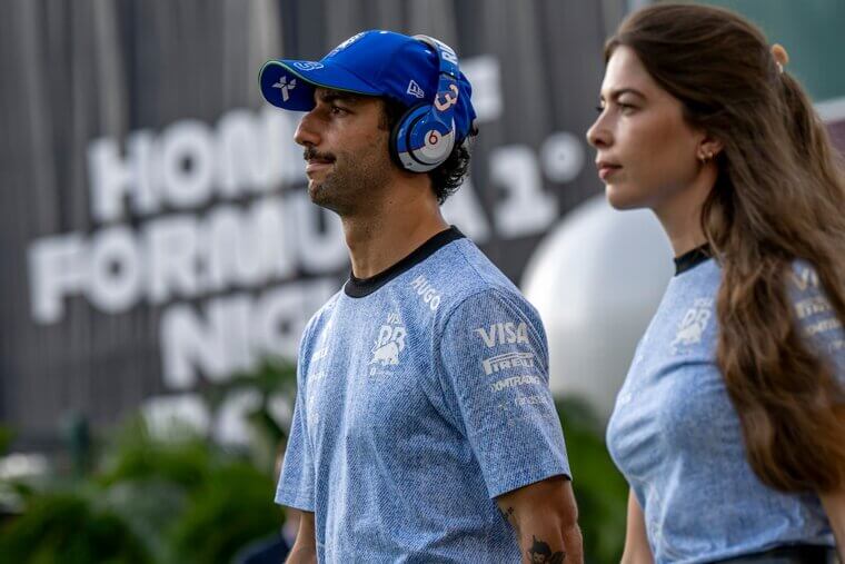 ハイディ・ベルガー(ダニエル・リカルドのガールフレンド