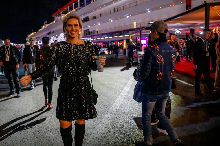 ティファニー・クロムウェル、バルテリ・ボッタスのガールフレンド