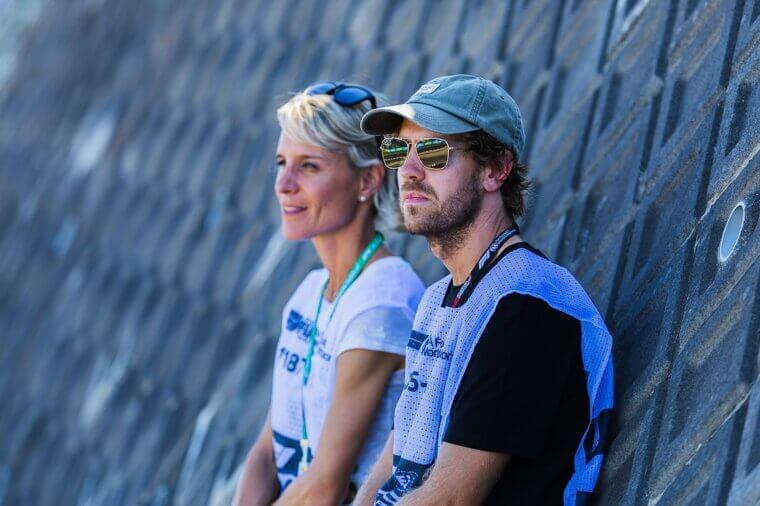 ハンナ・プラター、セバスチャン・ベッテルの妻