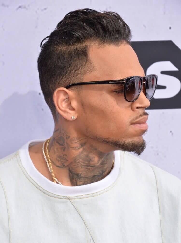 Chris Brown's Neck Tattoo