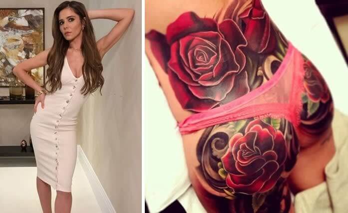 Cheryl Cole's Bum Tattoo