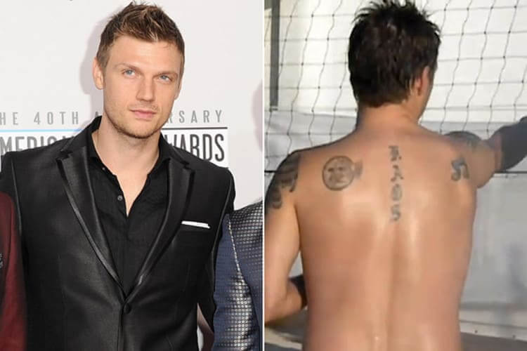 Nick Carter's Kaos Tattoo