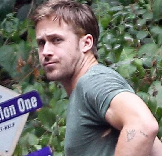 Ryan Gosling's Homemade Tattoo
