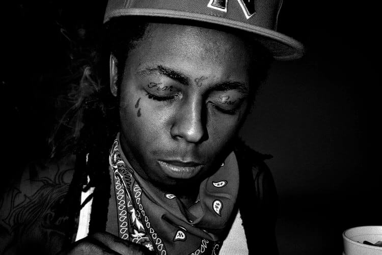 Lil Wayne's Tear drop Tattoos