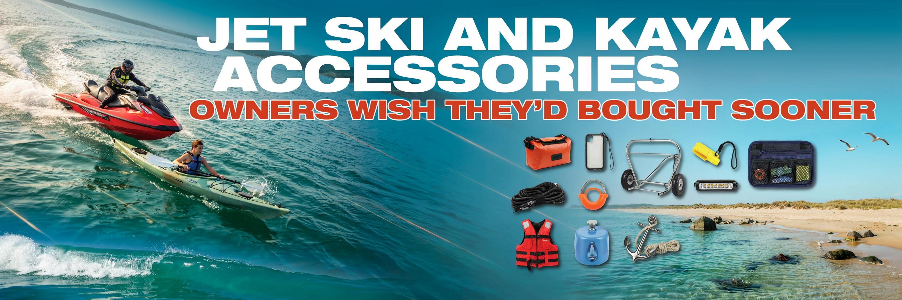 Jet Ski and Kayak Accessories Owners Wish They'd Bought Sooner