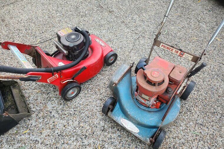 Retro Lawn Equipment