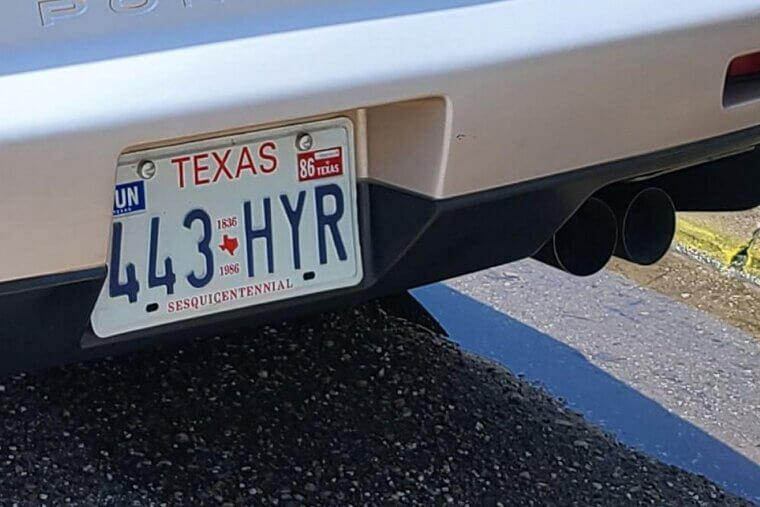 Vintage License Plates