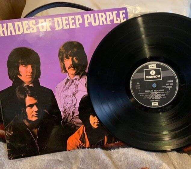 "Shades of Deep Purple", 1968, Parlophone First Pressing, Deep Purple