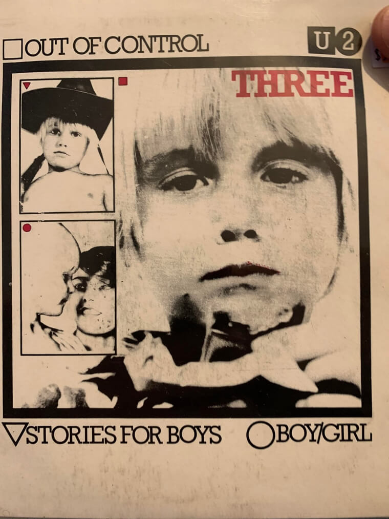 "U2-3", 1979, CBS Ireland First Pressing, U2