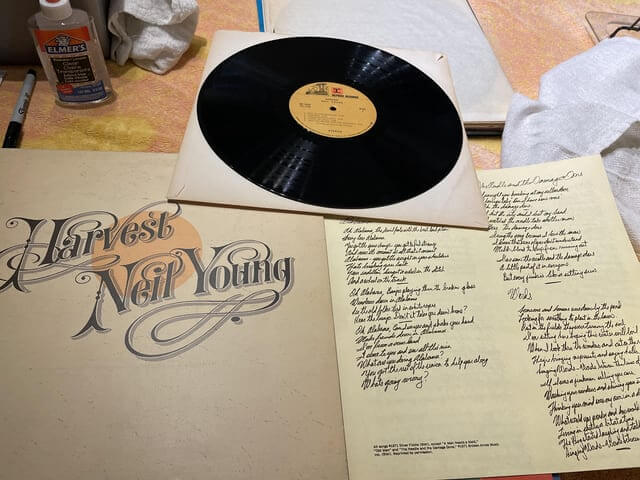 "Harvest", 1972, A1/B1 First Pressing, Neil Young