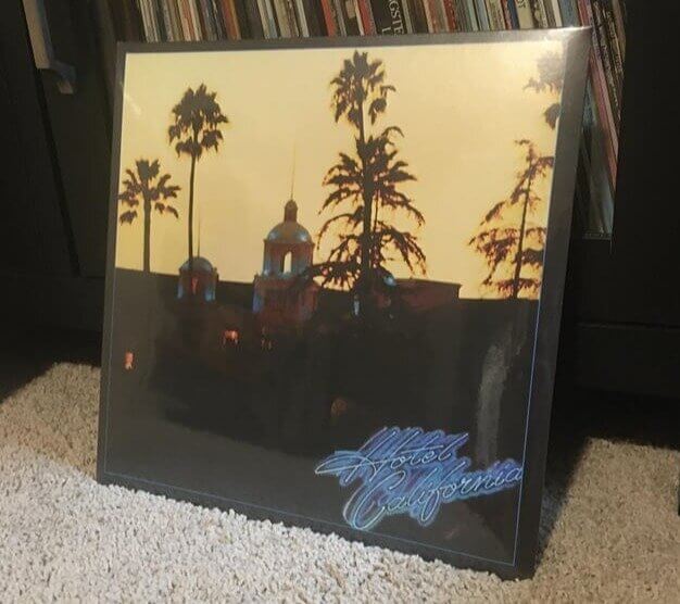 "Hotel California", 1976, White Label Promo, Eagles