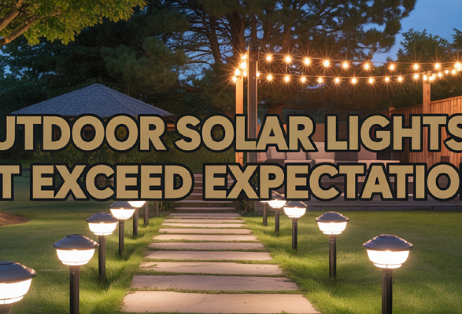 Outdoor Solar Lights That Exceed Expectations