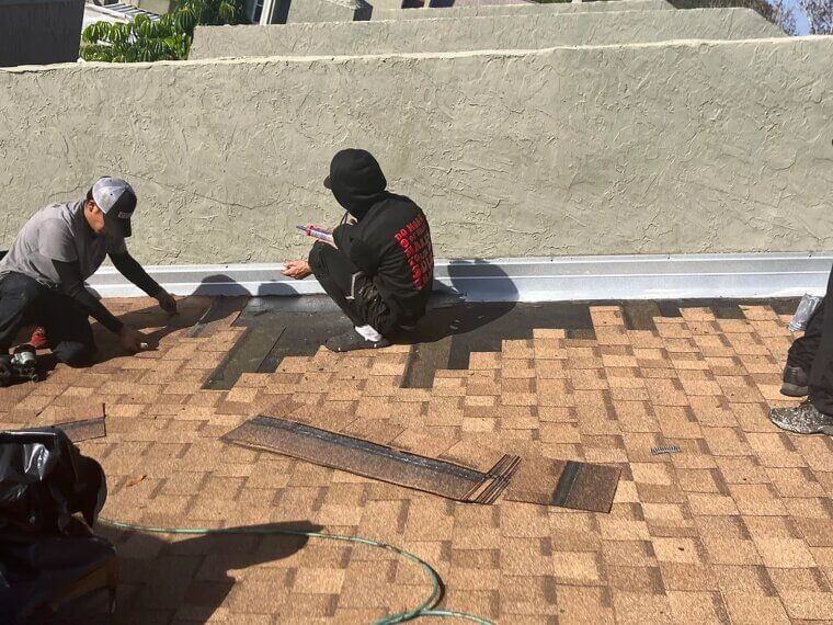 Replacing Roof Shingles and Adding Proper Flashing