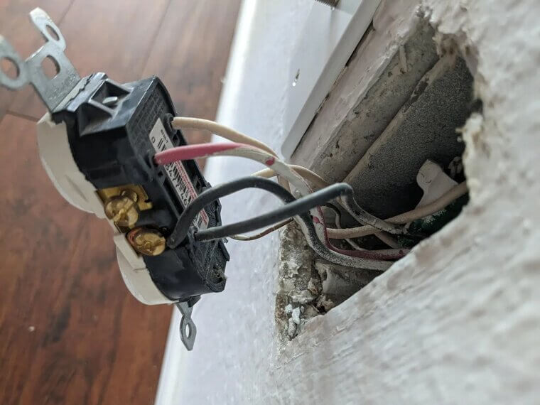 Replacing a Standard Electrical Outlet