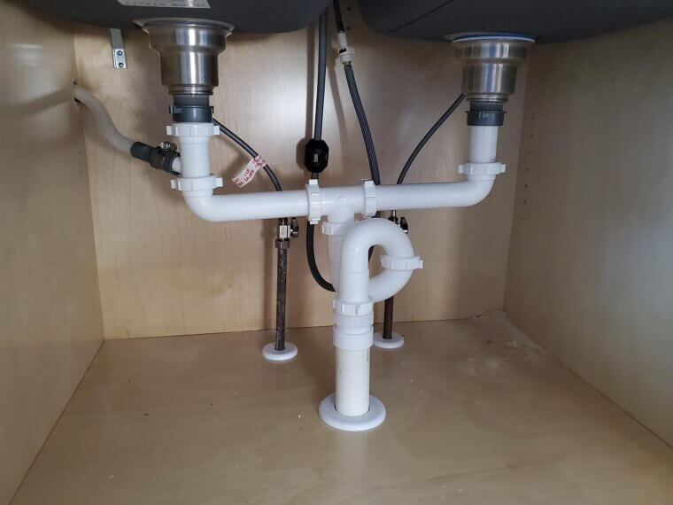 Replacing a P-Trap Under a Sink