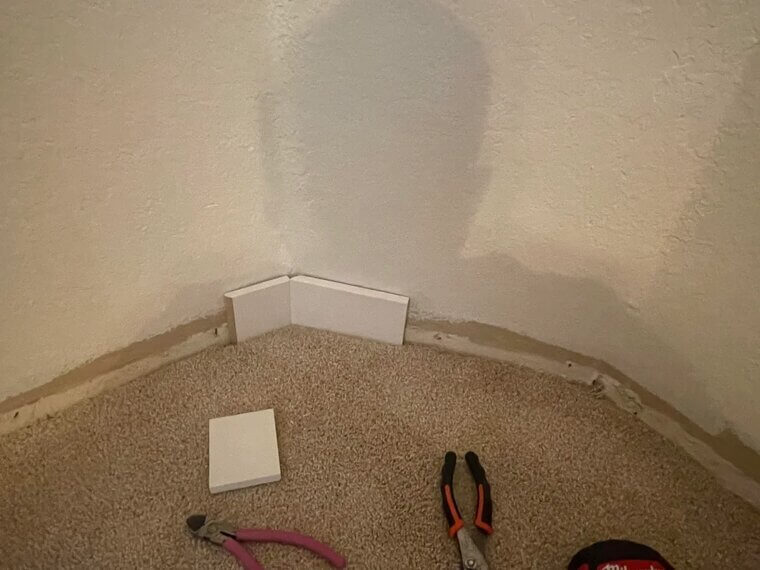 Installing Baseboard or Crown Molding