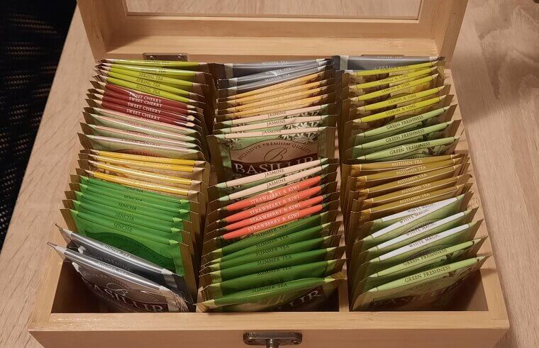 ​A Small Box of Assorted Teas