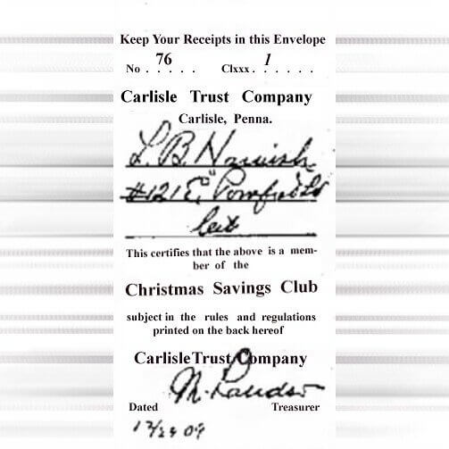 Christmas Savings Clubs At Local Banks