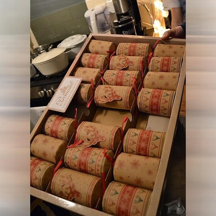 Christmas Crackers With Hand-Written Love Notes or Poems