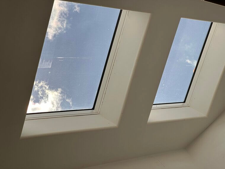 Examine Around Skylights