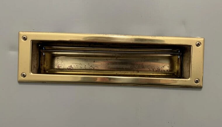 Check Around the Mail Slot