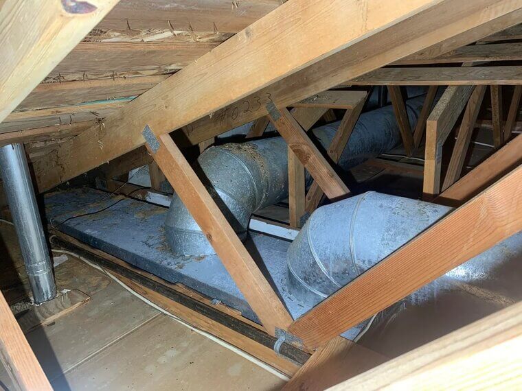 Examine Attic Ductwork