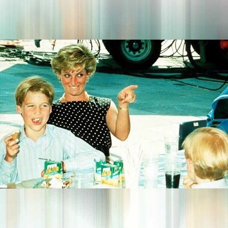 Diana Never Ran Out of Laughs and Hugs for Her Boys