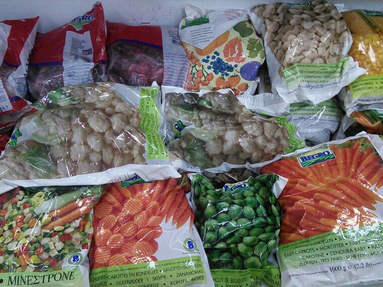 Deep Frozen Fruits and Vegetables