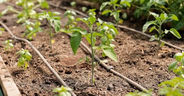 Water at the Base, Not the Leaves