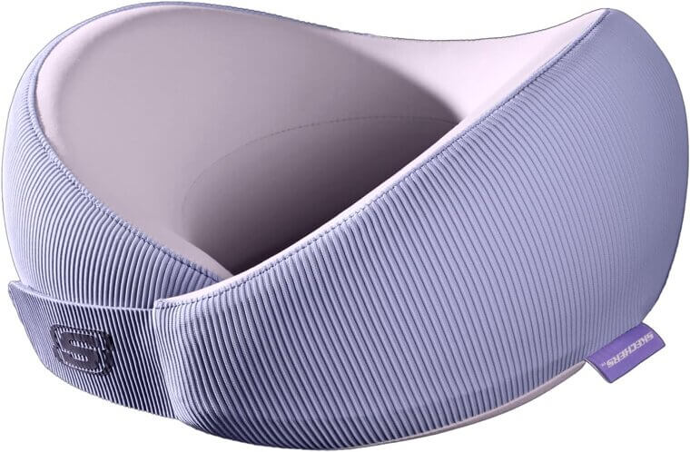 Skechers Memory Foam Pillow - Ultimate Comfort for Travel & More! - Enjoy 20% Off!
