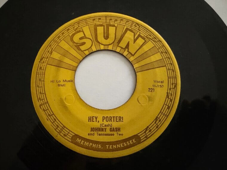 Johnny Cash's Early Sun Records Memorabilia - $3,000