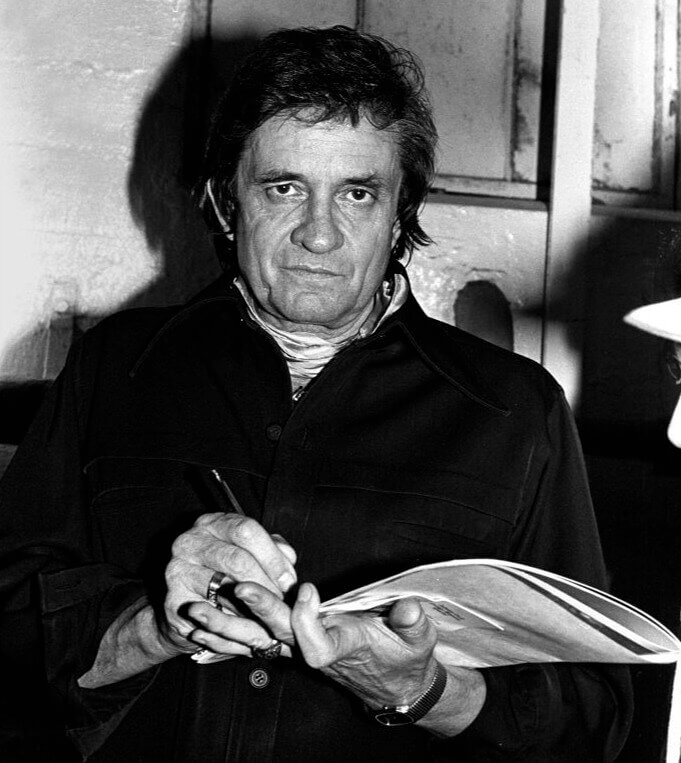 Johnny Cash's Handwritten Setlists - $1,000