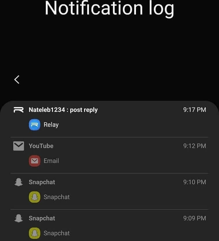 Uncover Your Missed Notification by Accessing the Notification Log
