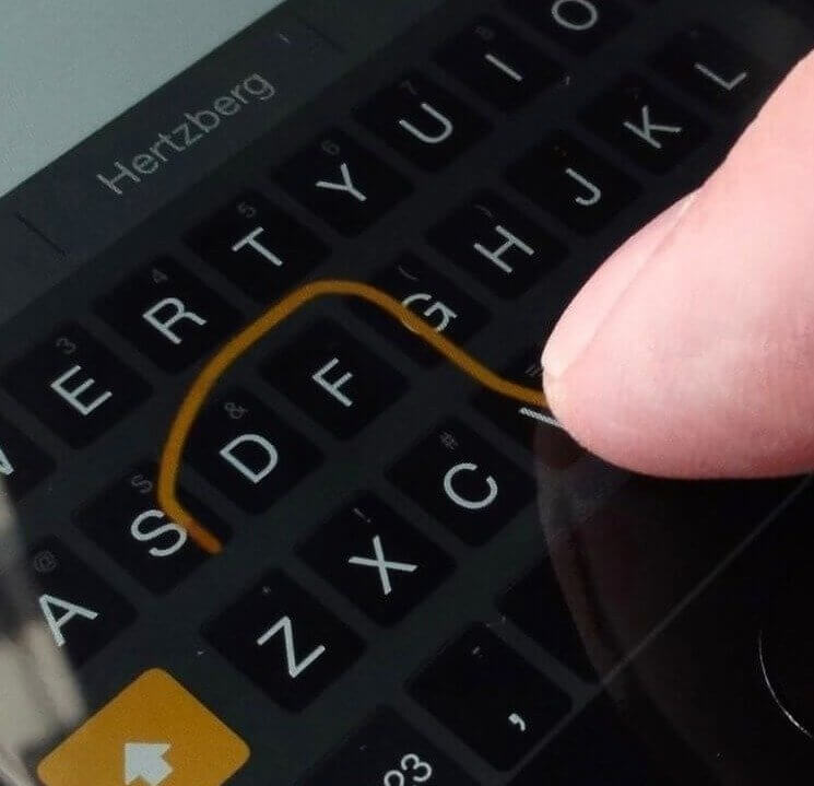 Typing Is so 2000s so Just Swipe Instead