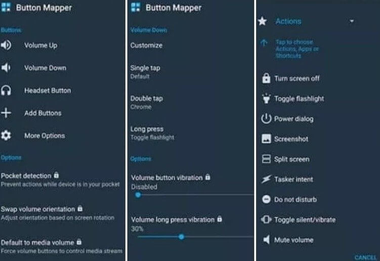 Button Mapper Map Allows You to Customize Button Shortcuts
