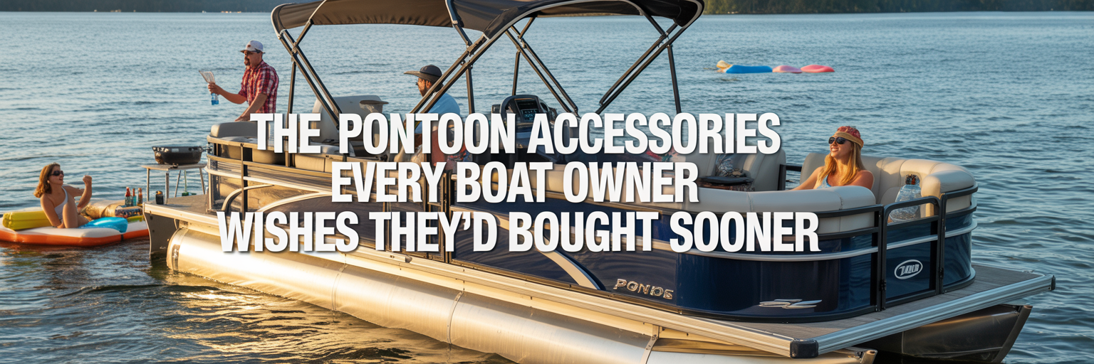 The Pontoon Accessories Every Boat Owner Wishes They'd Bought Sooner
