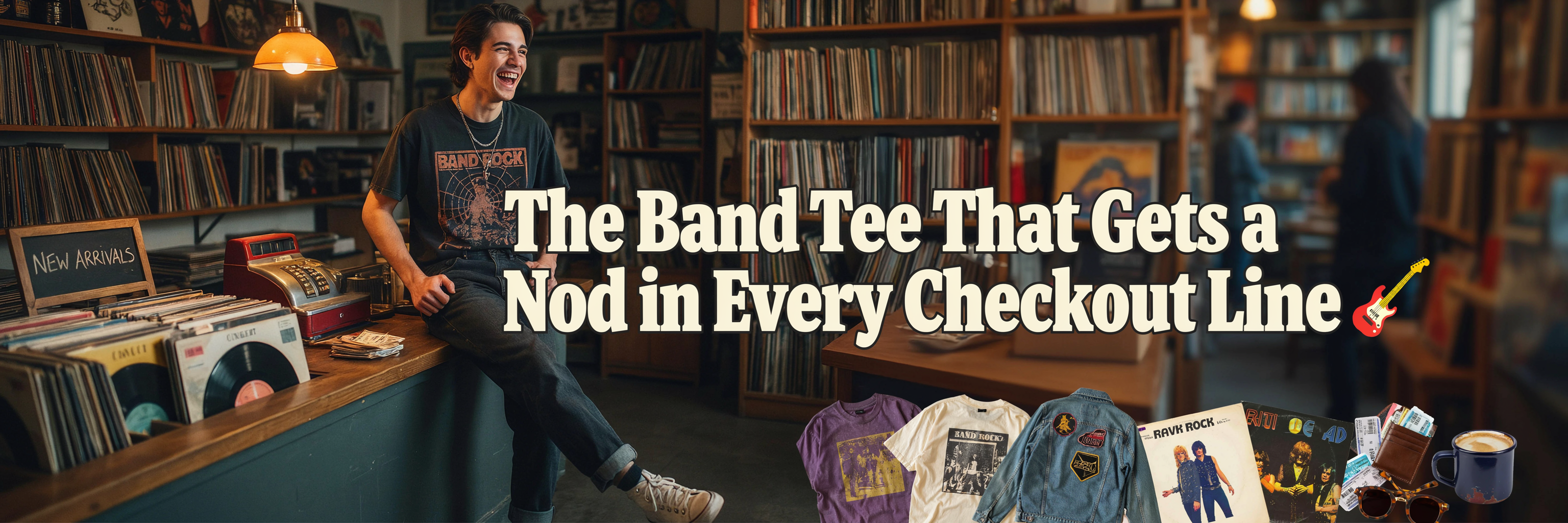 The Band Tee That Gets a Nod in Every Checkout Line 🎸