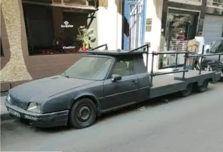 La fusion la plus étrange de la voiture et du transport