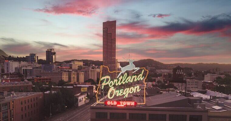 Portland, Oregon (-3.5%)